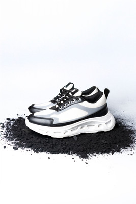 Volton Lifestyle Ashes Illusion Grey Sports Shoes | Lightweight Chunky Sole with Cushioned Insole Sneakers For Men(Grey , 7)