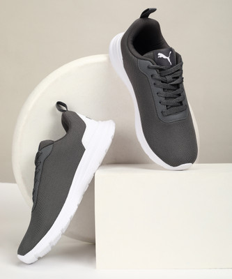 PUMA Plush Comfort Running Shoes For Men(Grey , 9)