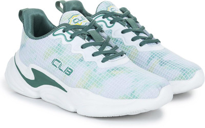 COLUMBUS EMMA Sneakers For Women(Green, White , 7)