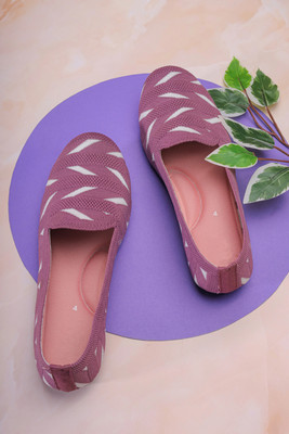 Footox Bellies For Women(Pink , 6)