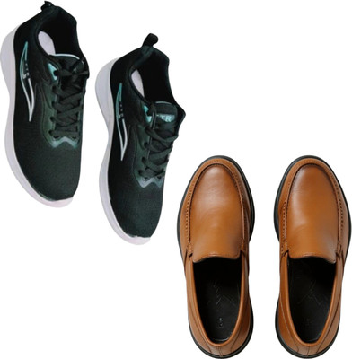 Plama Stylish Casual Shoes for Men – Perfect for Daily Wear Casuals For Men(Black, Brown , 9)