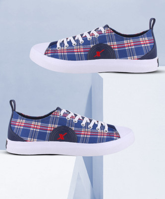 Sparx SM 745 | Stylish, Comfortable | Sneakers For Men(Blue, White , 6)