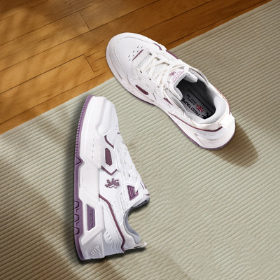 RED TAPE Red Tape Boldstep Women's Sneakers | Sleek Design with Cushioned Comfort Sneakers For Women(White, Purple , 4)