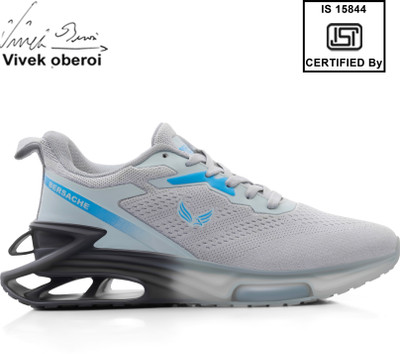 BERSACHE Premium Sports ,walking,Gym,cricket, Trending Running Shoes For Men's Walking Shoes For Men(White , 8)