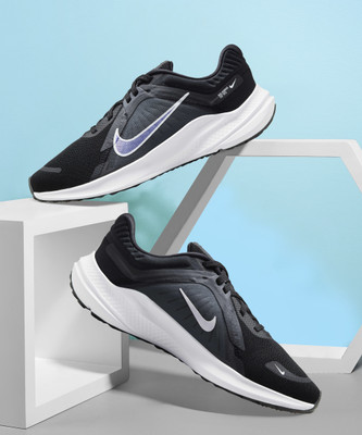 NIKE Quest 5 Running Shoes For Women(Black , 5)