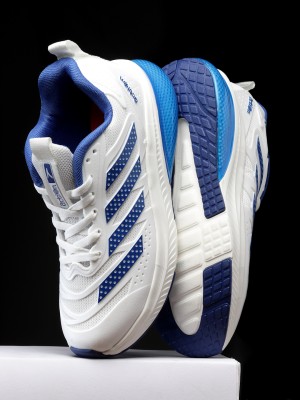 action NITRO 221 Light Weight,Comfortable,Trendy,Running, Breathable, Sports Running Shoes For Men(White, Blue)