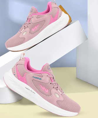 CAMPUS CAMP-GLITTER Walking Shoes For Women(Pink , 5)