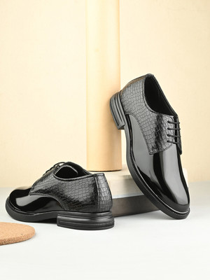 INVICTUS Formal Lace Up For Men(Black , 7)