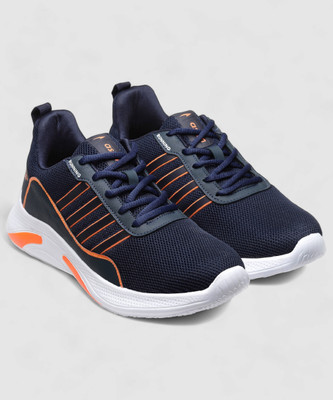asian Plasma-08 Navy Sports,Casual,Walking,Gym,Stylish Walking Shoes For Men(Navy, Orange , 7)