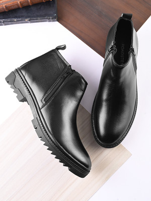 Roadster Chelsea Boots For Men(Black , 6)