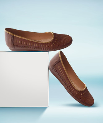 Bata Bellies For Women(Brown , 7)