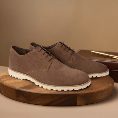 RUOSH The Otes Ruosh Men Brown Boot Casuals For Men(Khaki , 8)