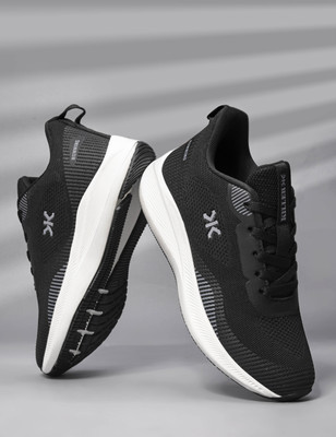 KILLER Raiser Lightweight,Comfortable,Trendy,Breathable, Sports Outdoor Running Shoes For Men(Black , 8)