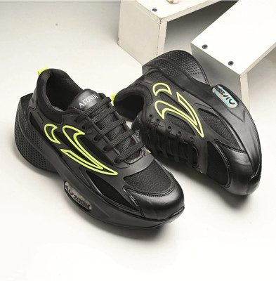 Aeonik GREEN HIGH PREMIUM QUALITY Running Shoes For Men(Green , 6)
