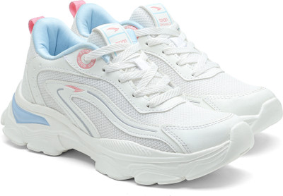 asian Blossom-17 Women’s Stylish Sneakers | Trendy Daily Wear Shoes for Girls Running Shoes For Women(Off White , 4)