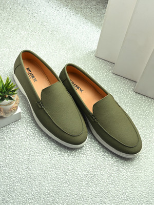 KILLER Loafers For Men(Green , 8)