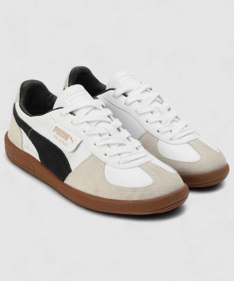 PUMA Palermo Lth Sneakers For Men(White , 13)