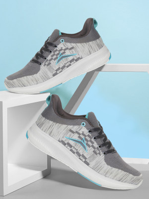 JQR PROTEIN Sports shoes, Walking, Trendy, Lightweight, Trekking, Stylish Running Shoes For Men(Grey, Blue , 10)