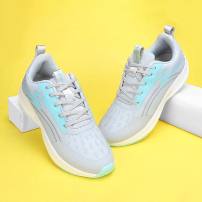 Aqualite Aqualite JASMINE-101 Women Sports Running & gymware Shoes with Slip-Resistance Running Shoes For Women(Off White, Blue , 6)