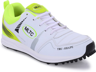 MLTC Rich Quality of Sports|Running|Gym|Cricket|Walking|All Rounder Shoe Running Shoes For Men(Green, White , 9)