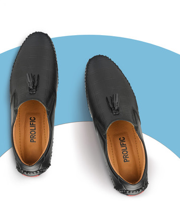 Prolific Premium Series Loafers For Men(Black , 8)