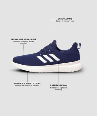 ADIDAS CushLite M Running Shoes For Men(Blue , 7)