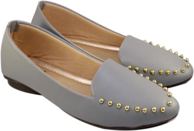 SKOLL Stylish & Premium Quality Loafers For Women(Grey , 4)