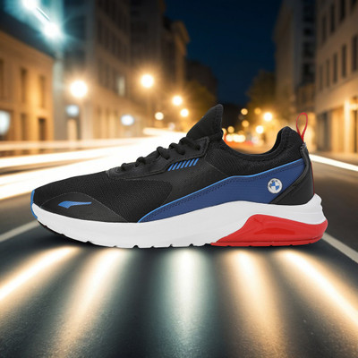 PUMA BMW MMS Electron E Pro IN Sneakers For Men(Black , 7)