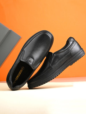 VALENTINO Slip On For Men(Black , 6)