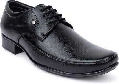 action Dotcom DC 14371 Classic Comfortable Stylish Formal Lace Up Derby For Men(Black , 7)