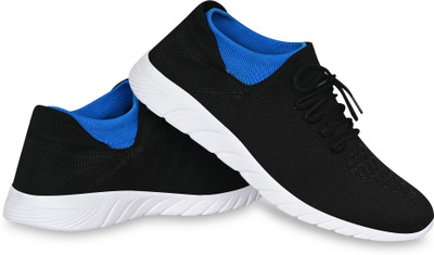 TPENT Sports, Running & Comfortable Gym shoes for Men's Walking Shoes Walking Shoes For Men(Black , 10)