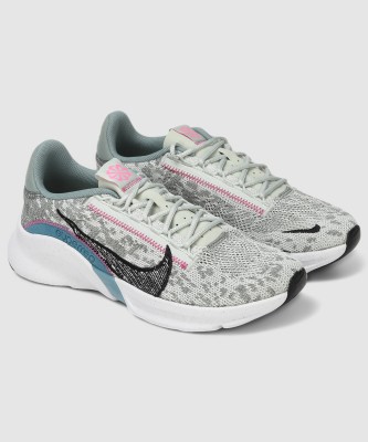 NIKE Running Shoes For Women(Silver , 6)