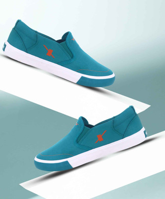 Sparx SM 855 | Stylish, Comfortable | Canvas Shoes For Men(Green , 10)