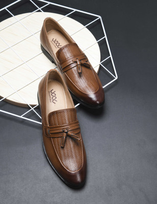 Wave Walker WW-EASY Loafers For Men(Tan , 6)