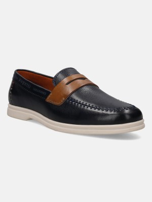 Bugatti Sandiago Loafers For Men(Dark Blue , 11)