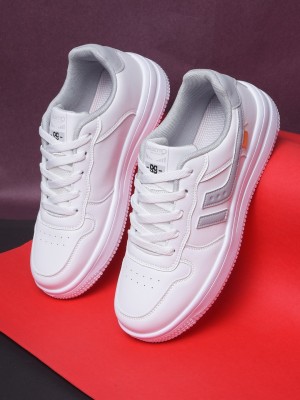 CALCETTO CLT-2027 Sneakers For Men(White, Grey)