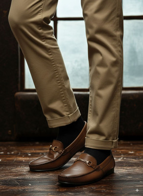 Dmy Loafers For Men(Brown , 8)
