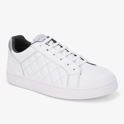 Spykar Fairway Minimal Sneakers For Men(White , 6)