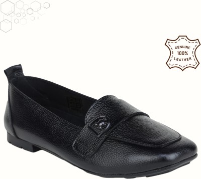 Zoom Shoes Handcrafted Genuine Leather W-3801 Bellies For Women(Black , 7)