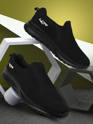 LANCER CRUIZER-1-FBLK Running Shoes For Men(Black , 10)