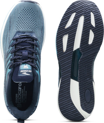 asian Powerplay-31 Men’s Running Shoes | Lightweight, Stylish Knit Sports Sneaker Running Shoes For Men(Blue, Navy , 11)