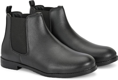 azulshoes Boots For Men(Black , 7)