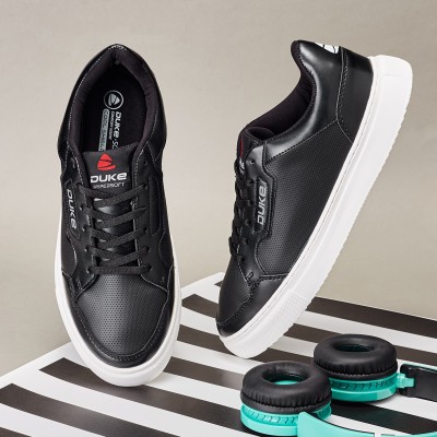 DUKE FWOL1428-Black Sneakers For Men(Black)