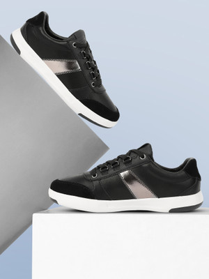 Skechers C-LITES - DAILY Sneakers For Women(Black , 4)