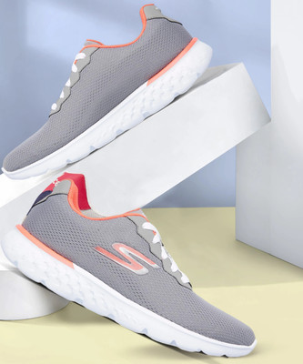Skechers GO RUN 400 - ACTION Running Shoes For Women(Grey , 3)