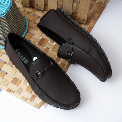 KILLER Men Loafers | Stylish, Durable & Comfortable Casual Wear Loafer Shoes Loafers For Men(Brown , 10)