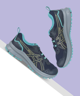 Asics TRAIL SCOUT 3 Running Shoes For Men(Blue , 8)