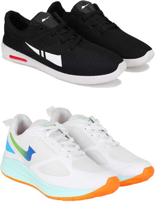 ABN Casuals For Men(Black, White , 6)