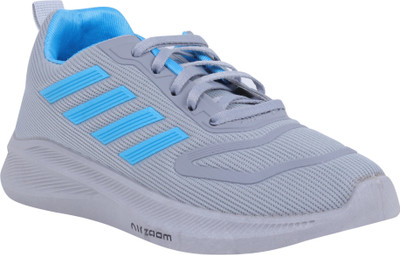 SHOELAMB Men's ZoomNI-01 Series Sneakers For Men(Grey , 10)