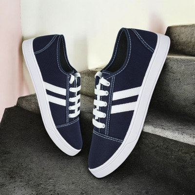 Free Kicks FK-camp Navy Stylish Sneakers For Men(Navy, White , 7)